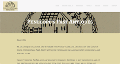 Desktop Screenshot of penelopesantiques.com